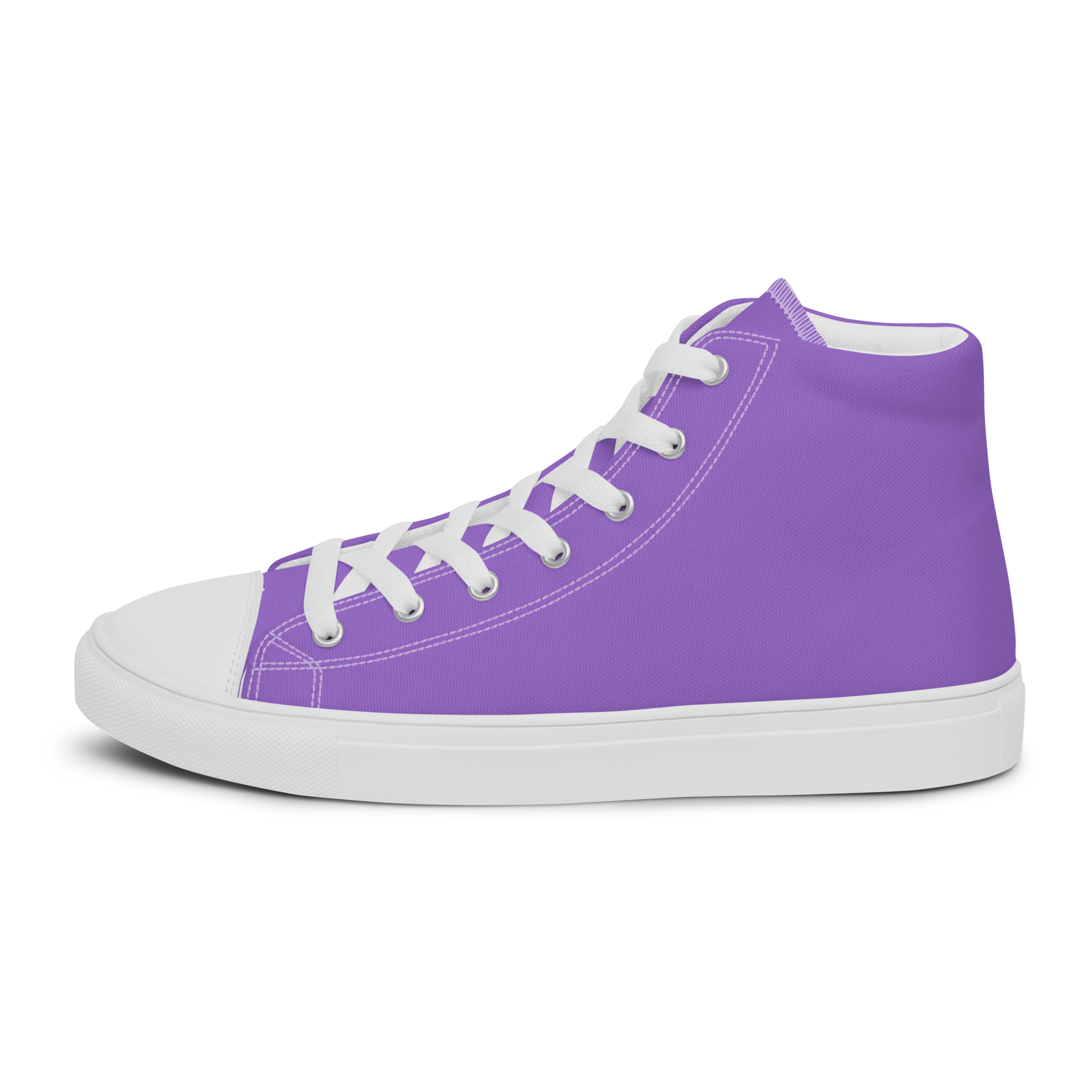 Women’s high top canvas shoes - Coastal Purple