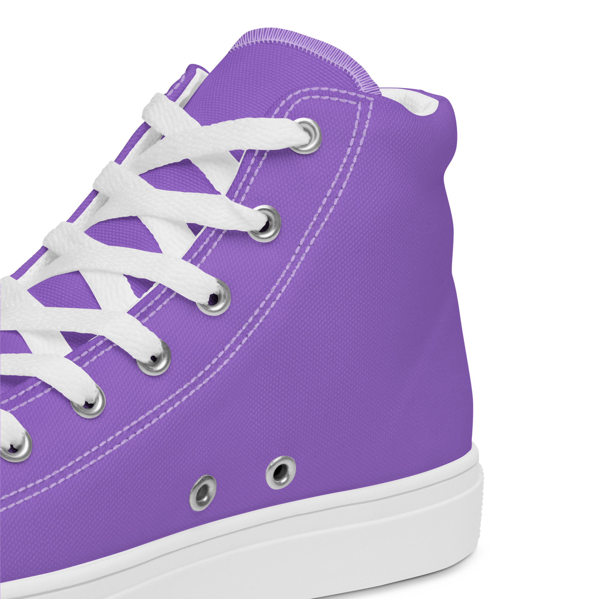 Women’s high top canvas shoes - Coastal Purple