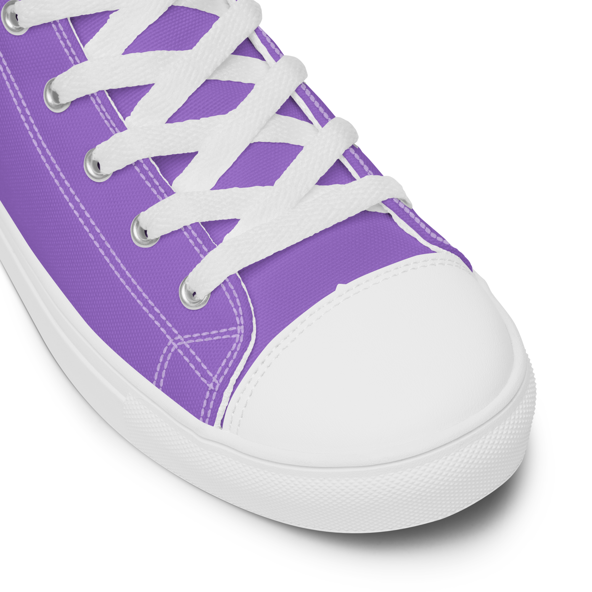 Women’s high top canvas shoes - Coastal Purple