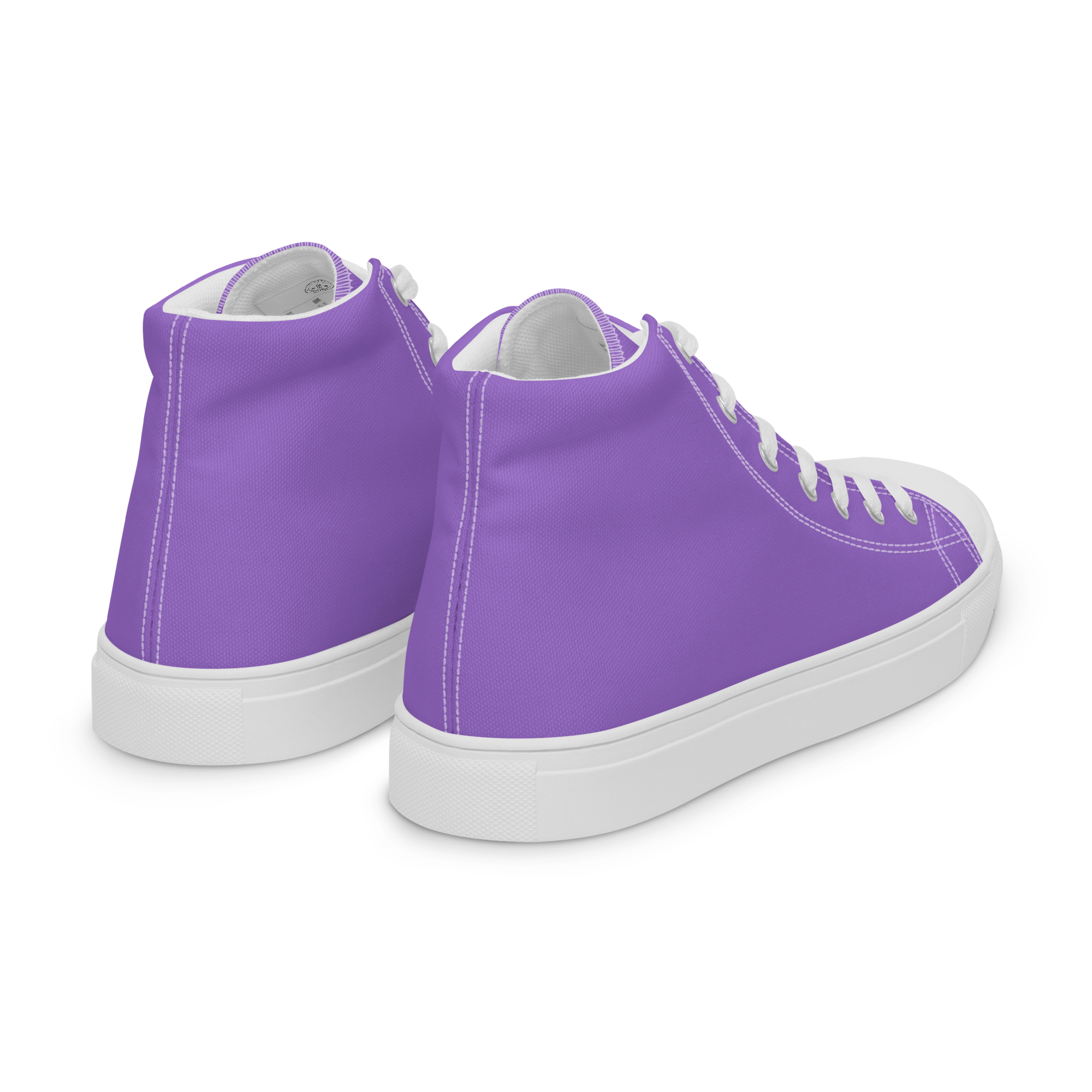 Women’s high top canvas shoes - Coastal Purple