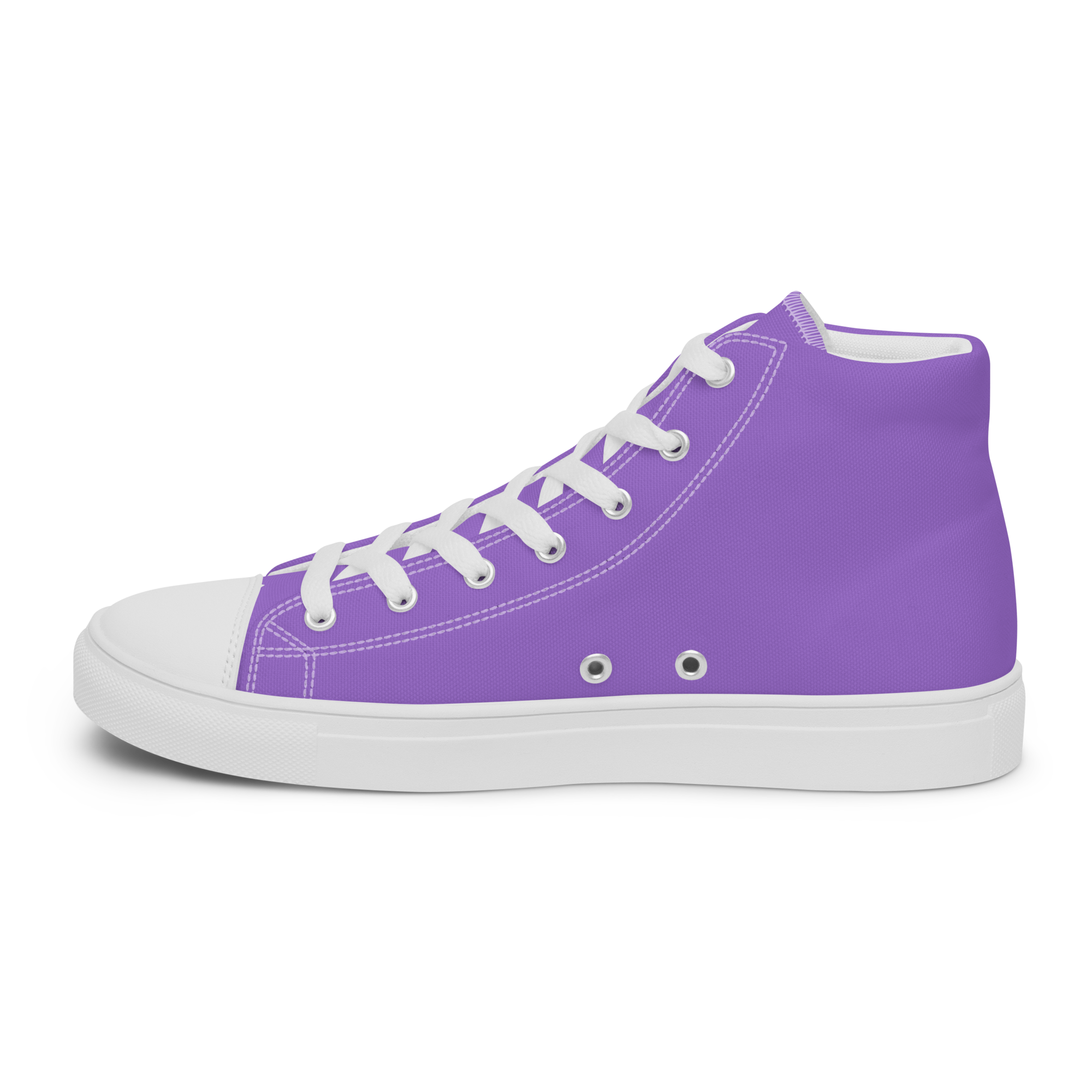 Women’s high top canvas shoes - Coastal Purple