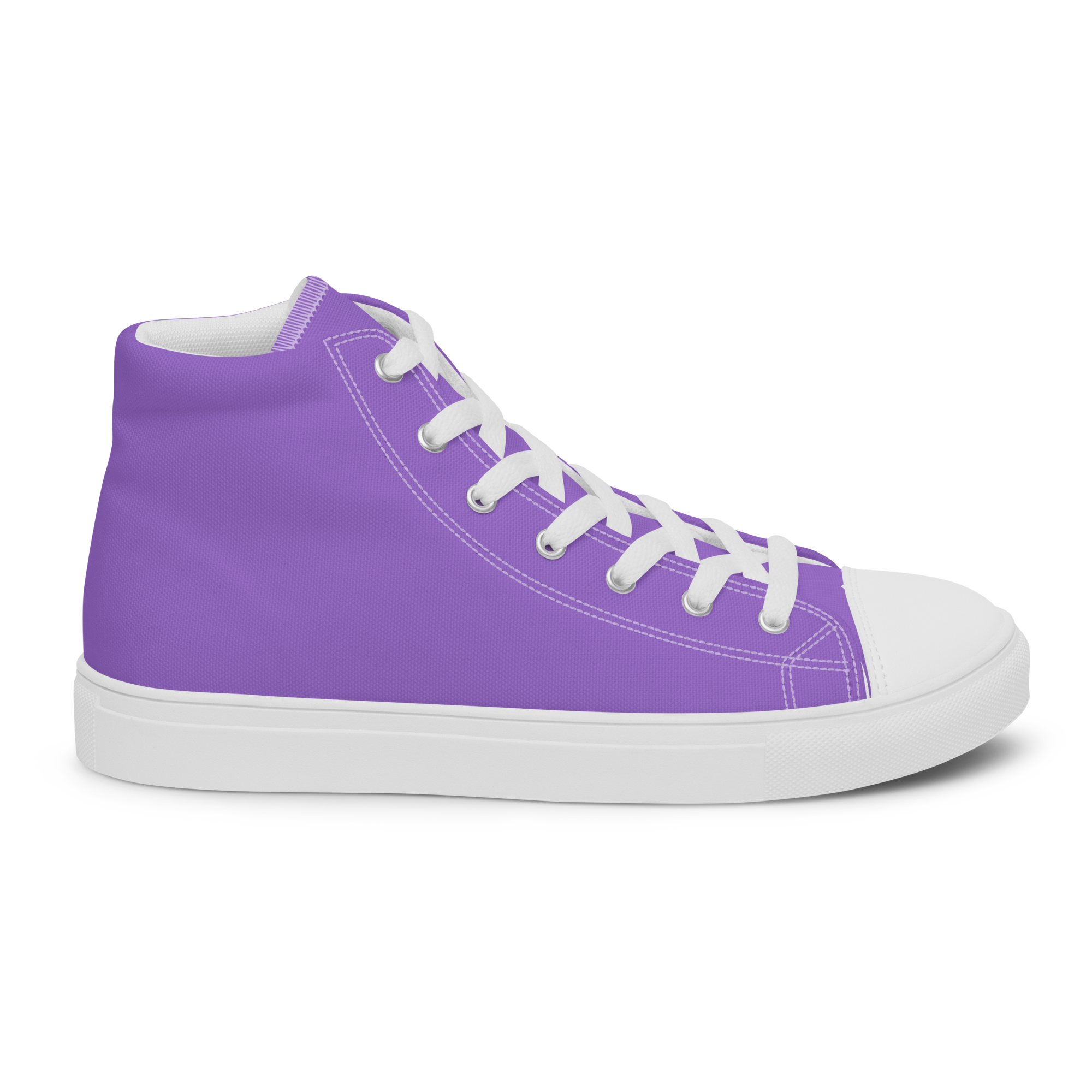 Women’s high top canvas shoes - Coastal Purple