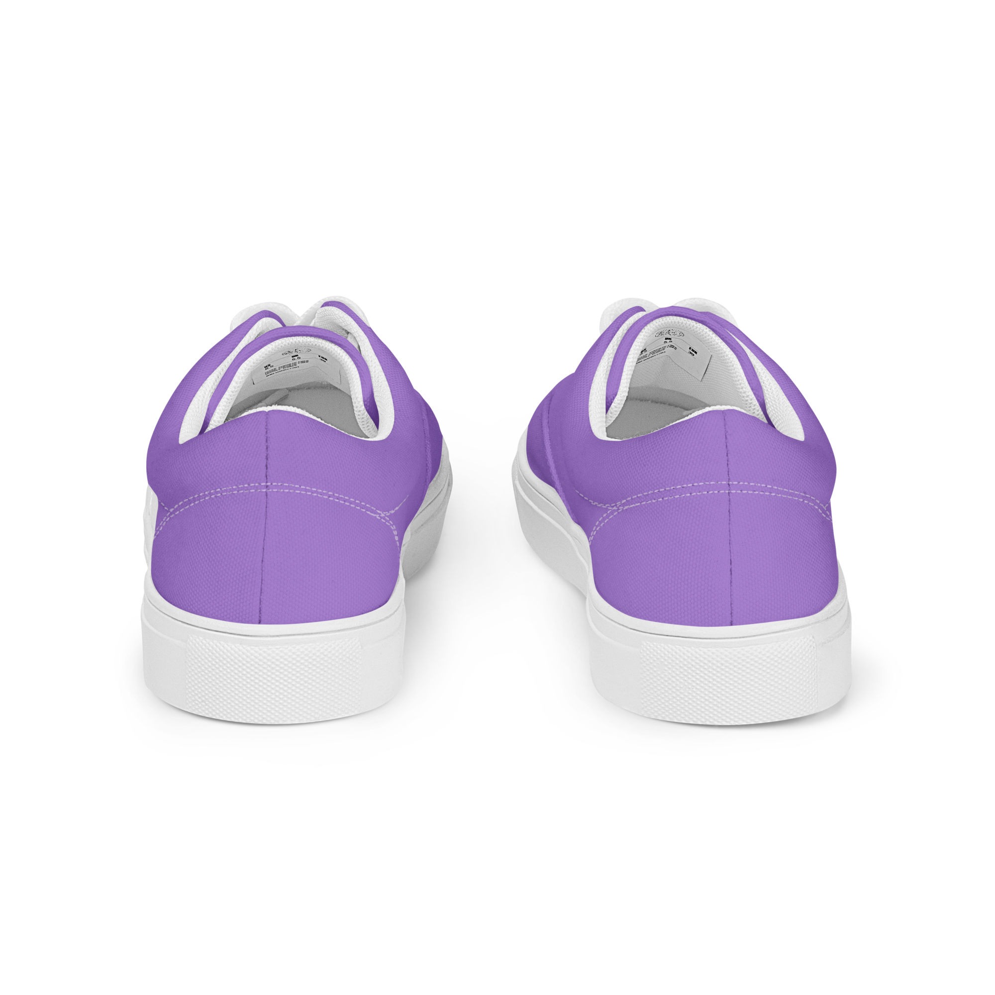 Women’s lace-up canvas shoes - Coastal Purple