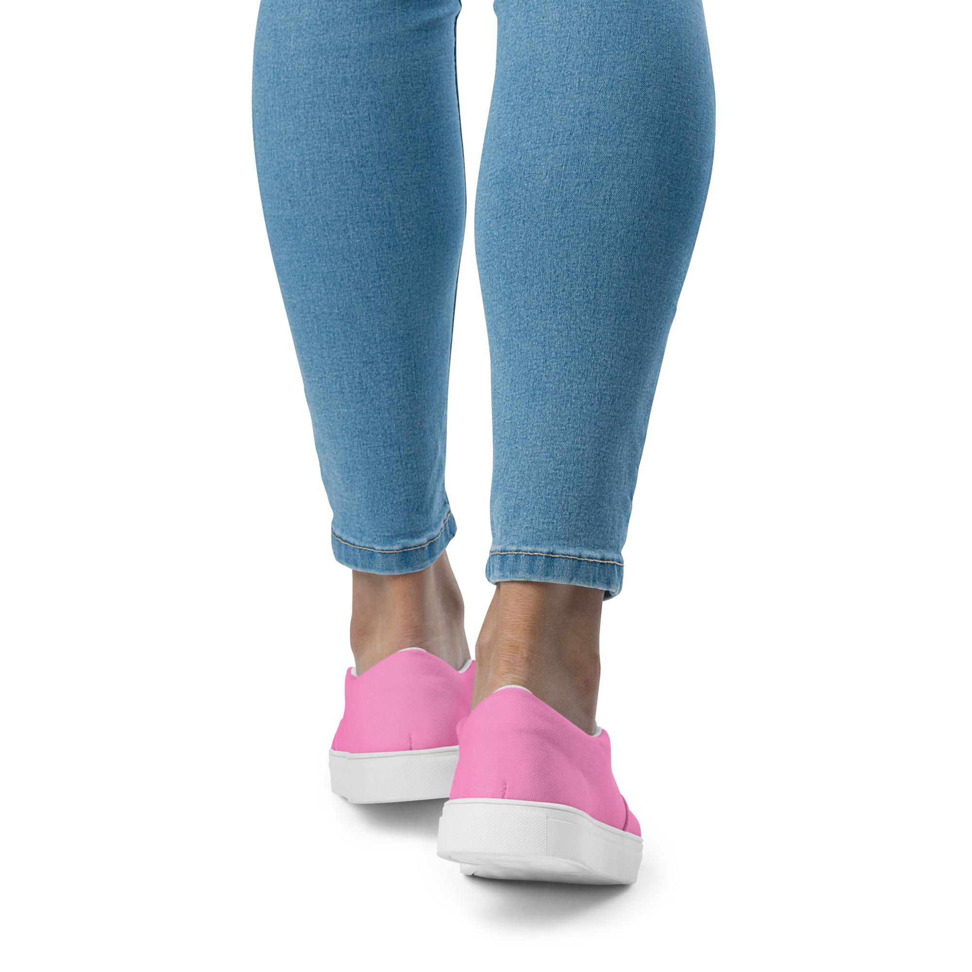 Zapatos de lona sin cordones para mujer Tropical Pink