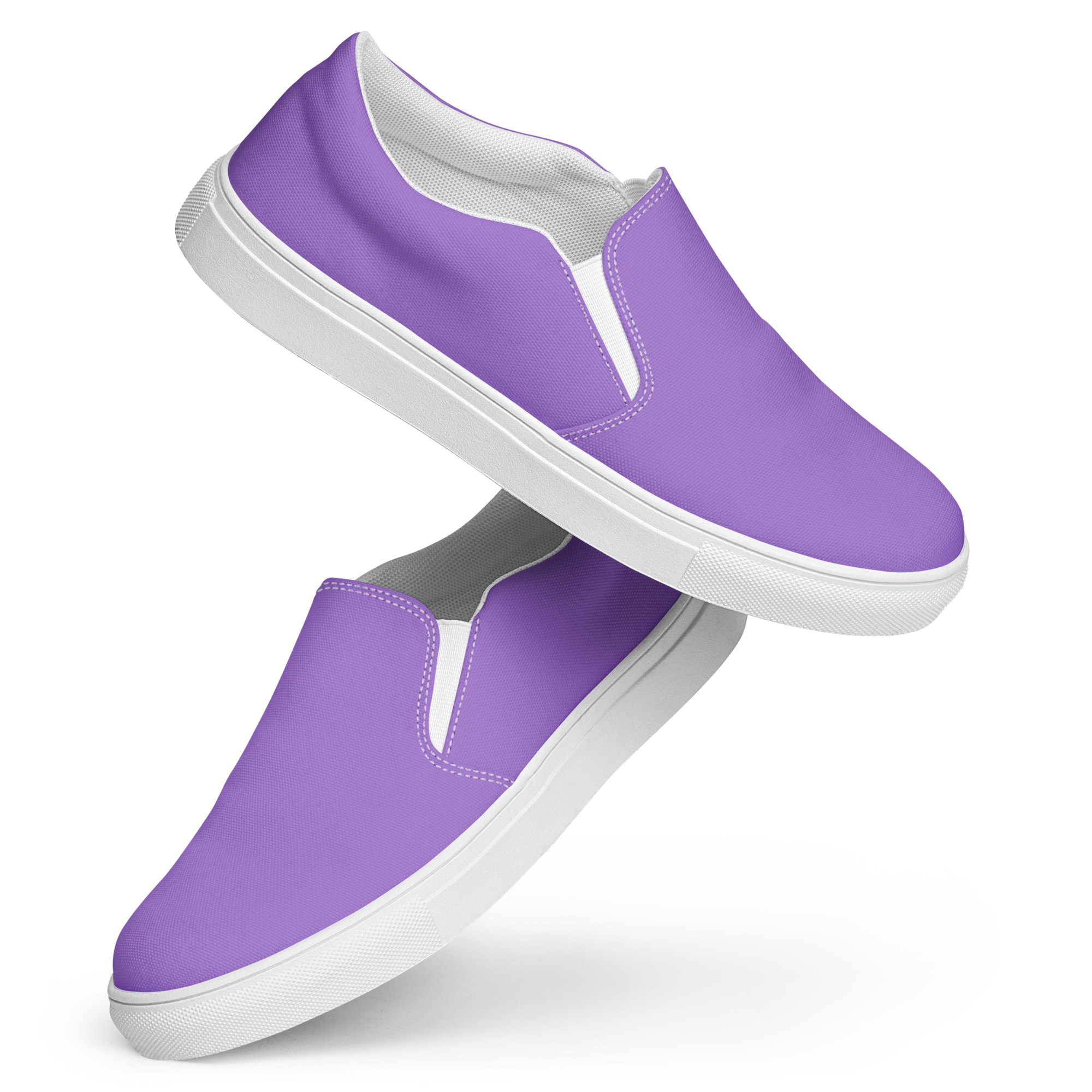 Women’s slip-on canvas shoes - Coastal Purple