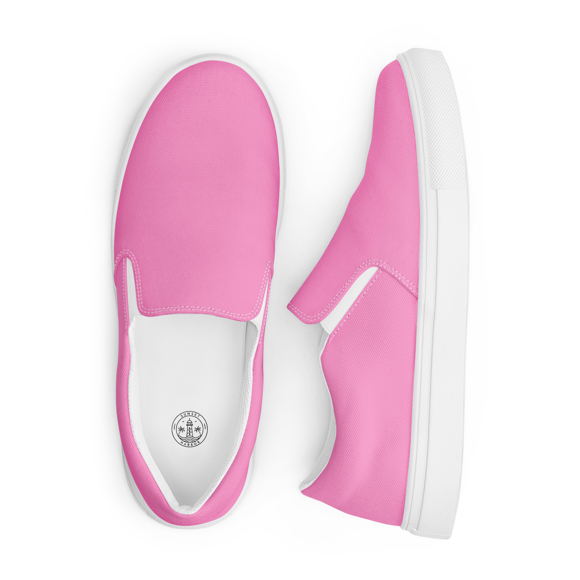 Zapatos de lona sin cordones para mujer Tropical Pink