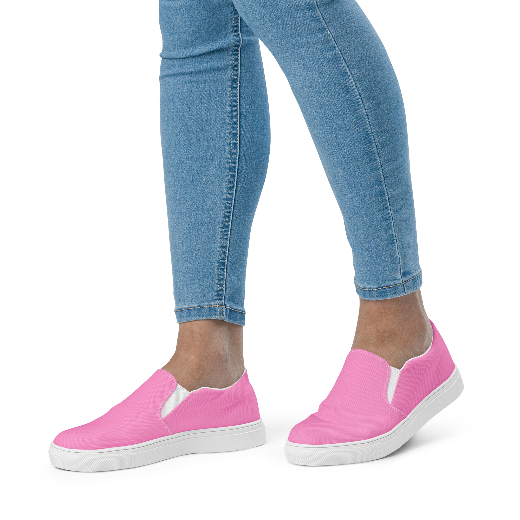 Zapatos de lona sin cordones para mujer Tropical Pink