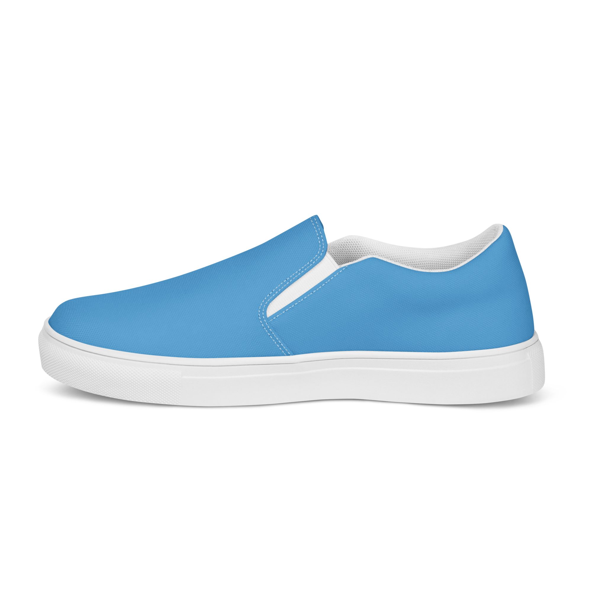 Women’s slip-on canvas shoes - Ocean Blue