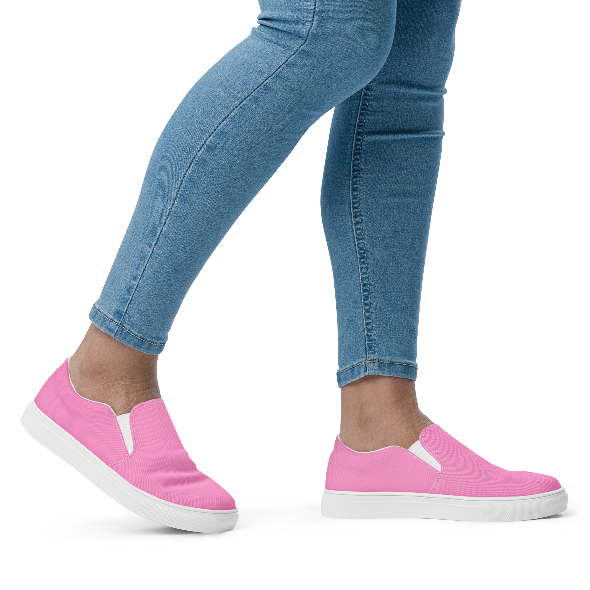 Zapatos de lona sin cordones para mujer Tropical Pink