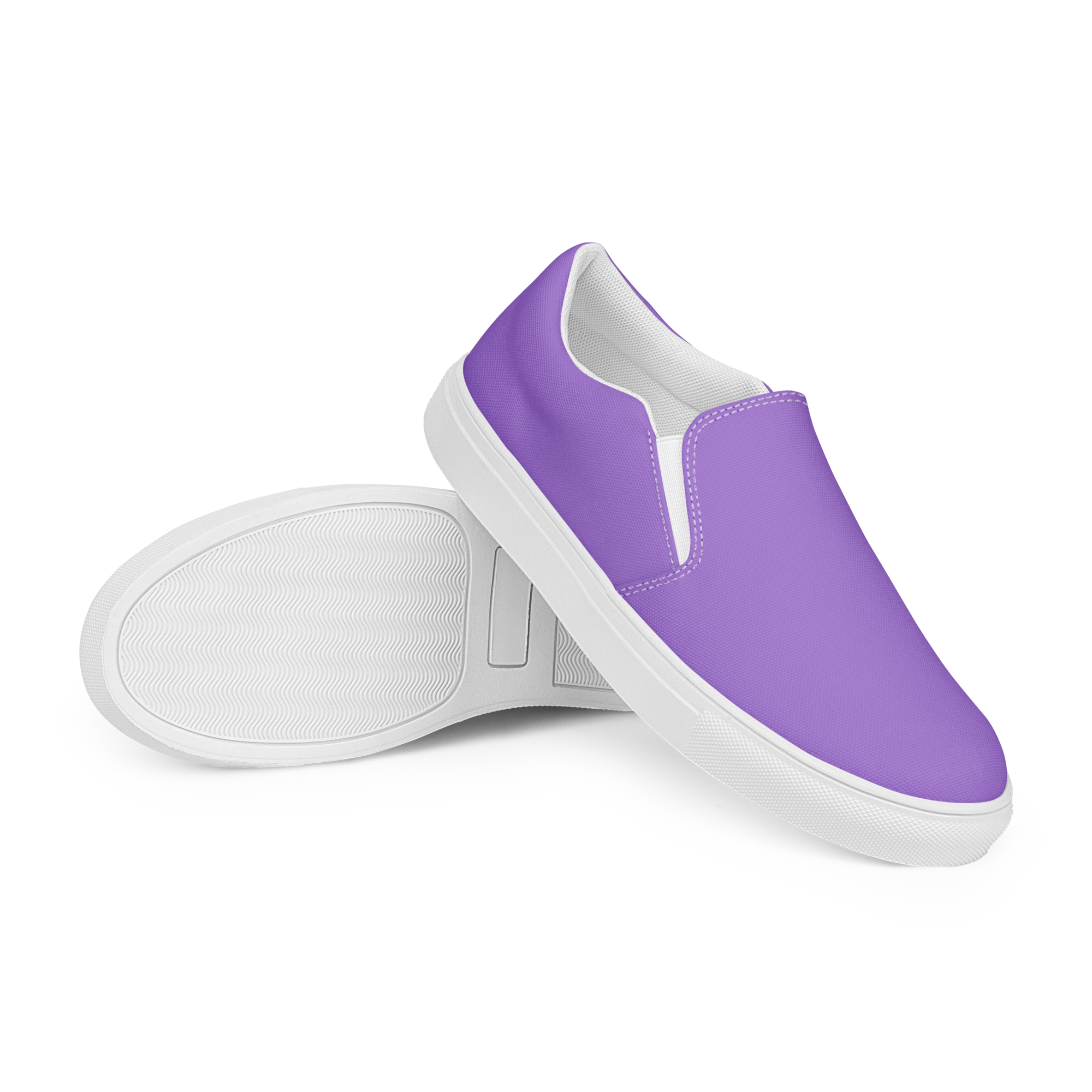 Women’s slip-on canvas shoes - Coastal Purple