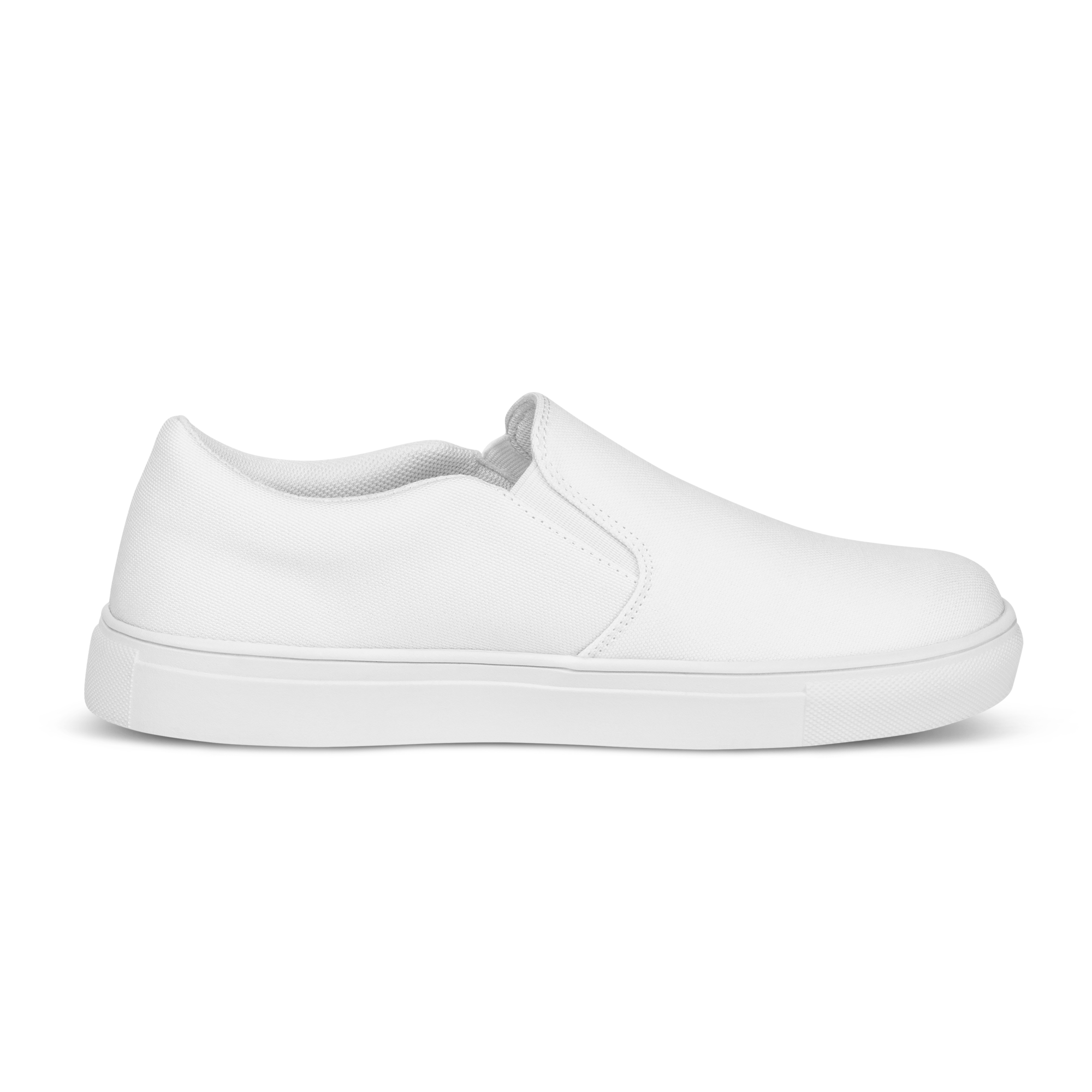 Women’s slip-on canvas shoes - White