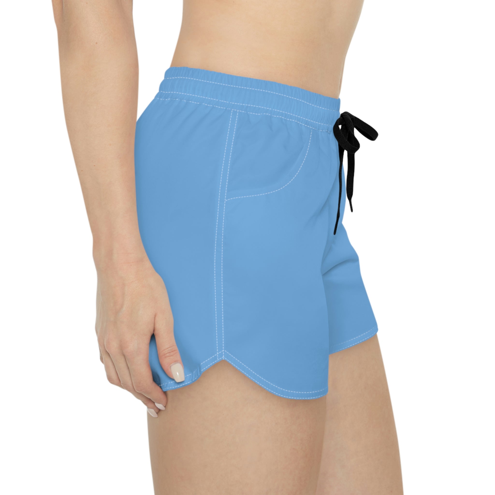 Women's Casual Shorts - Light Blue - Sunset Harbor Clothing