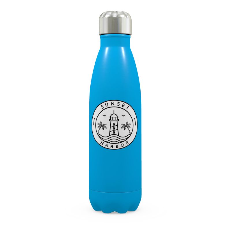Stainless Steel Thermal Bottle - Electric Blue
