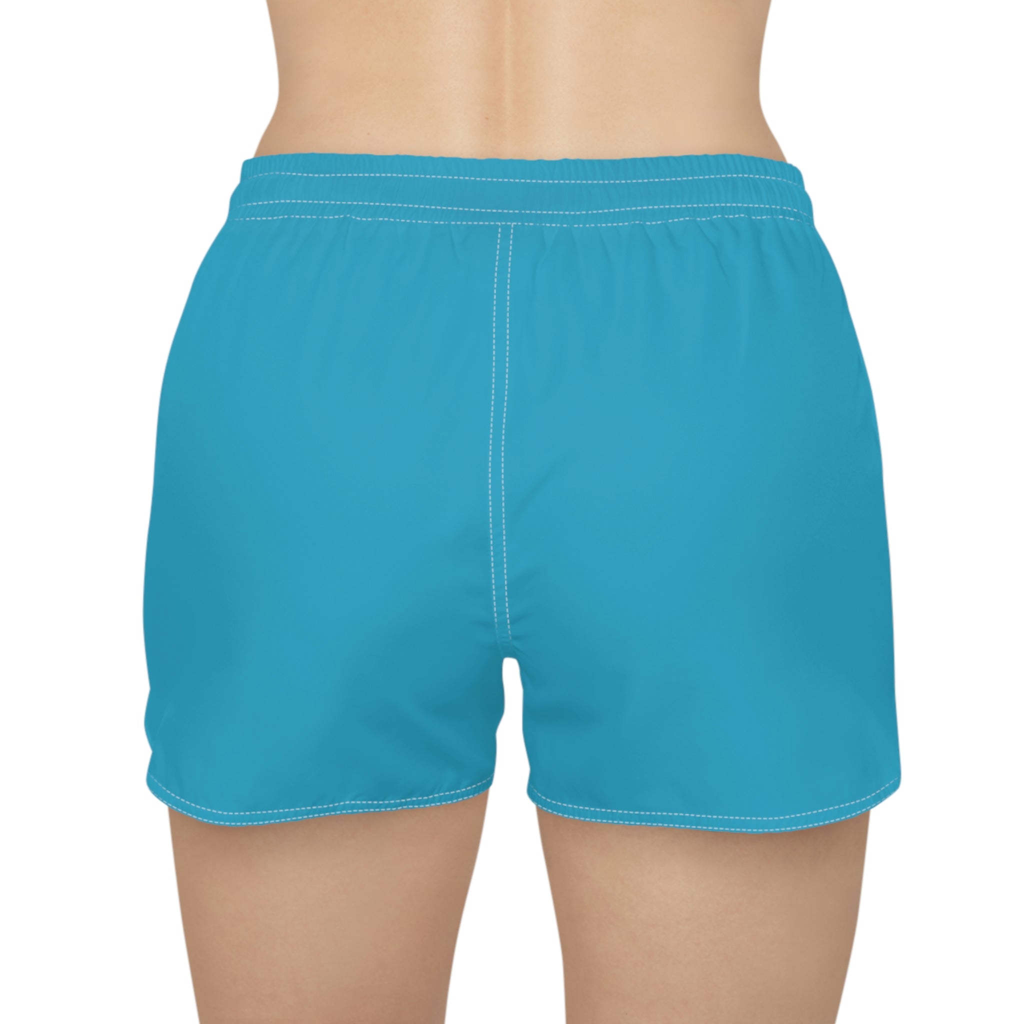 Women's Casual Shorts - Turquoise - Sunset Harbor Clothing
