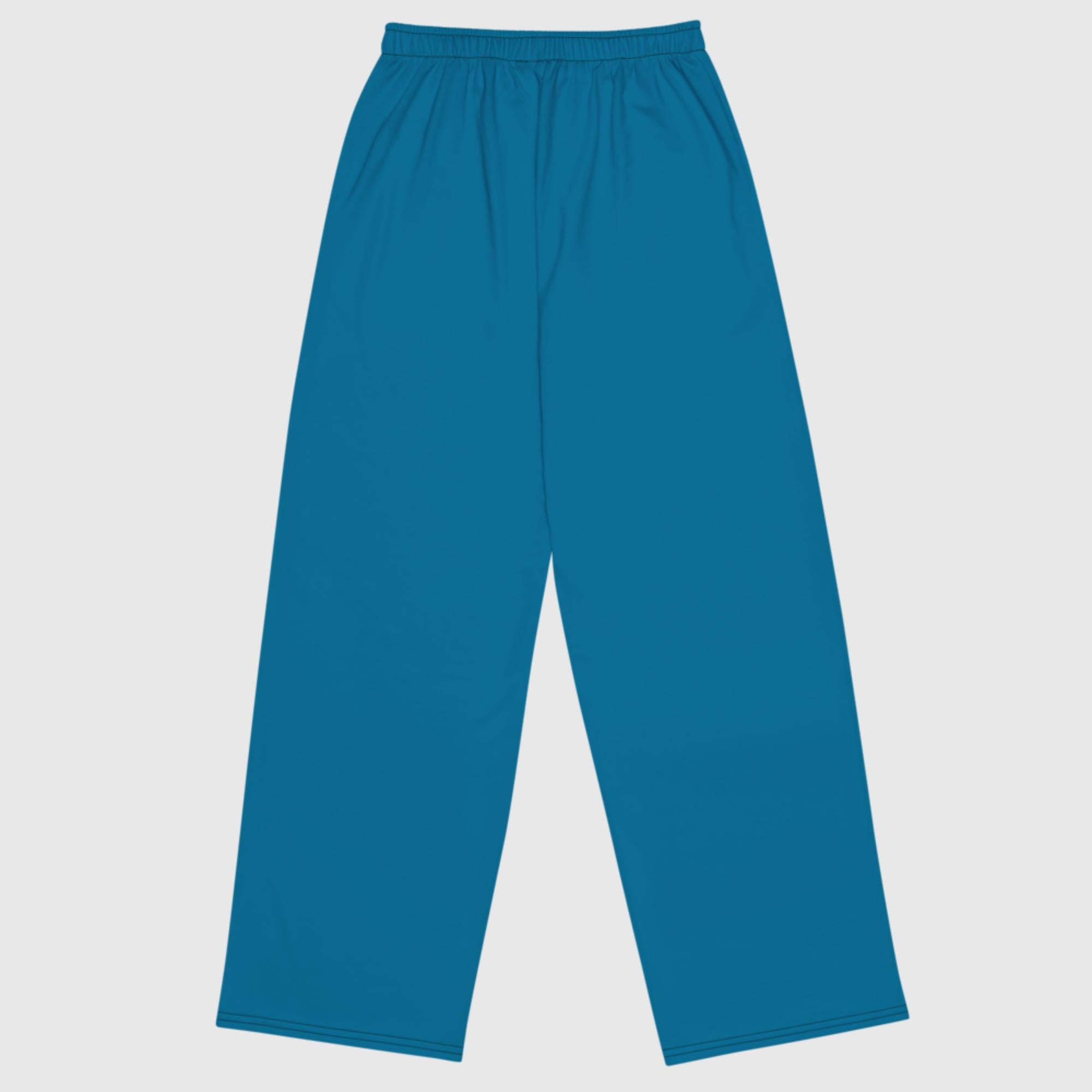 Unisex wide-leg pants - Blue - Sunset Harbor Clothing