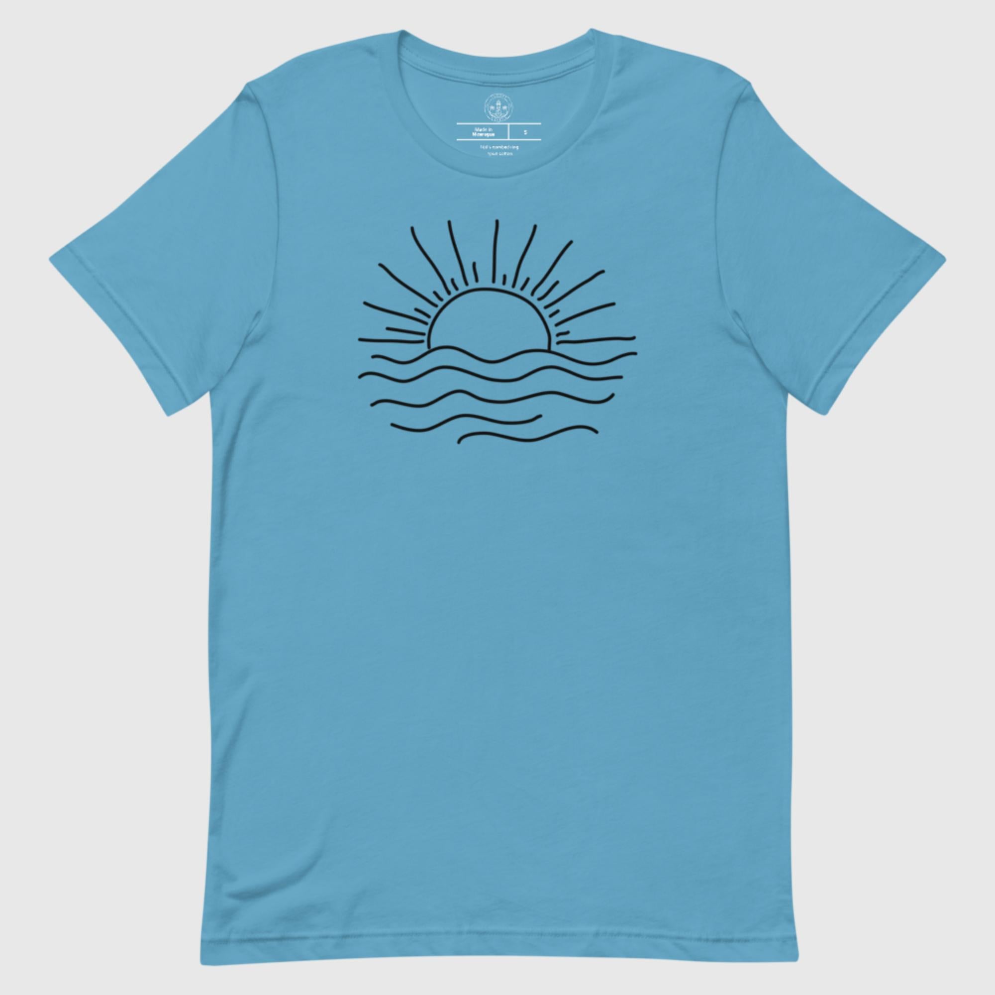Unisex t-shirt - Sunset - Sunset Harbor Clothing